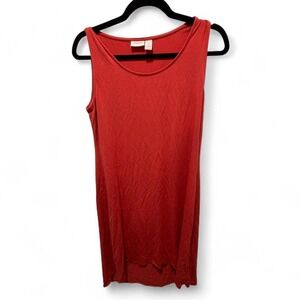 Chico's red sleeveless dress